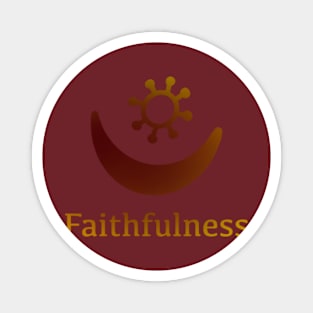 Adinkra symbol: Faithfulness Magnet